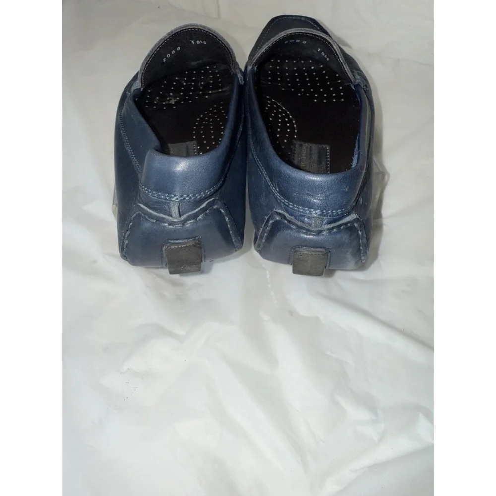 To Boot New York Palo Alto Driving Shoes leather Navy Loafers Men’s 10.5